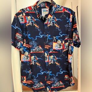 RSVLTS Back to the Future Button Up Size Small